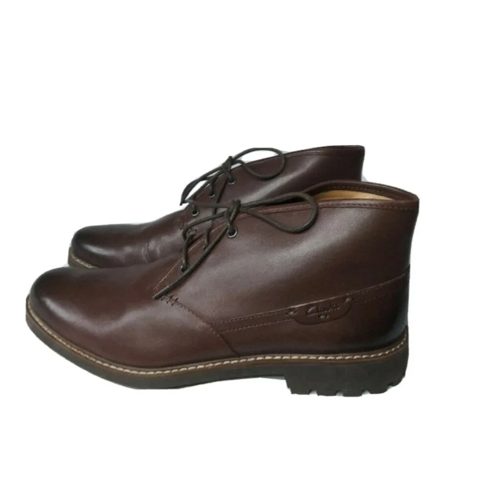 Clarks Montacute Duke 1825 Leather Chukka Boots Lace up Men's Shoes Size 13 M